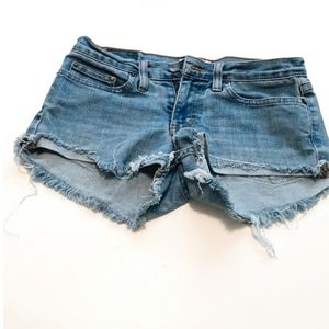 American Eagle distressed shorts